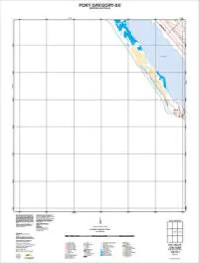 1741-IV-SE Port Gregory Topographic Map by Landgate (2011)