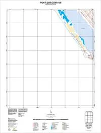1741-IV-SE Port Gregory Topographic Map by Landgate (2011)