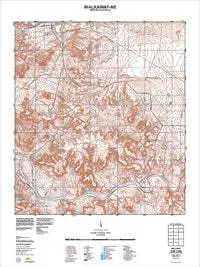 1840-II-NE Walkaway Topographic Map by Landgate (2011)