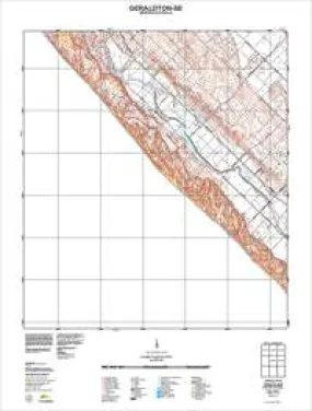 1840-III-SE Geraldton Topographic Map by Landgate (2011)