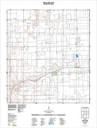 1841-II-NE Nolba Topographic Map by Landgate (2011)