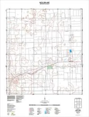 1841-II-NE Nolba Topographic Map by Landgate (2011)