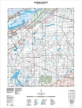 1930-I-SE Busselton Topographic Map by Landgate (2011)