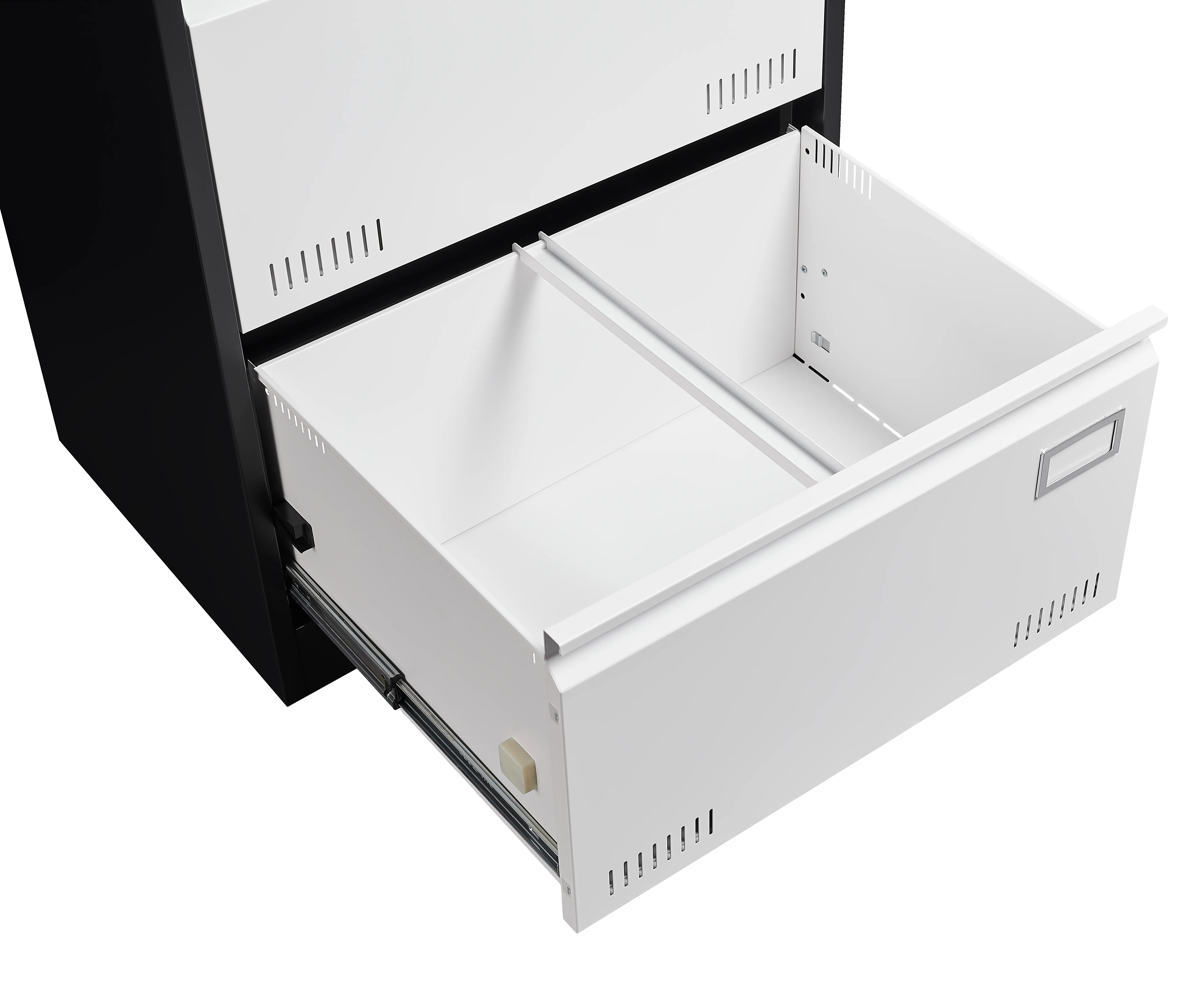 2 Drawer Metal Lateral File Cabinet with Lock Office Vertical Files Cabinet for Home Office/Legal/Letter/A4