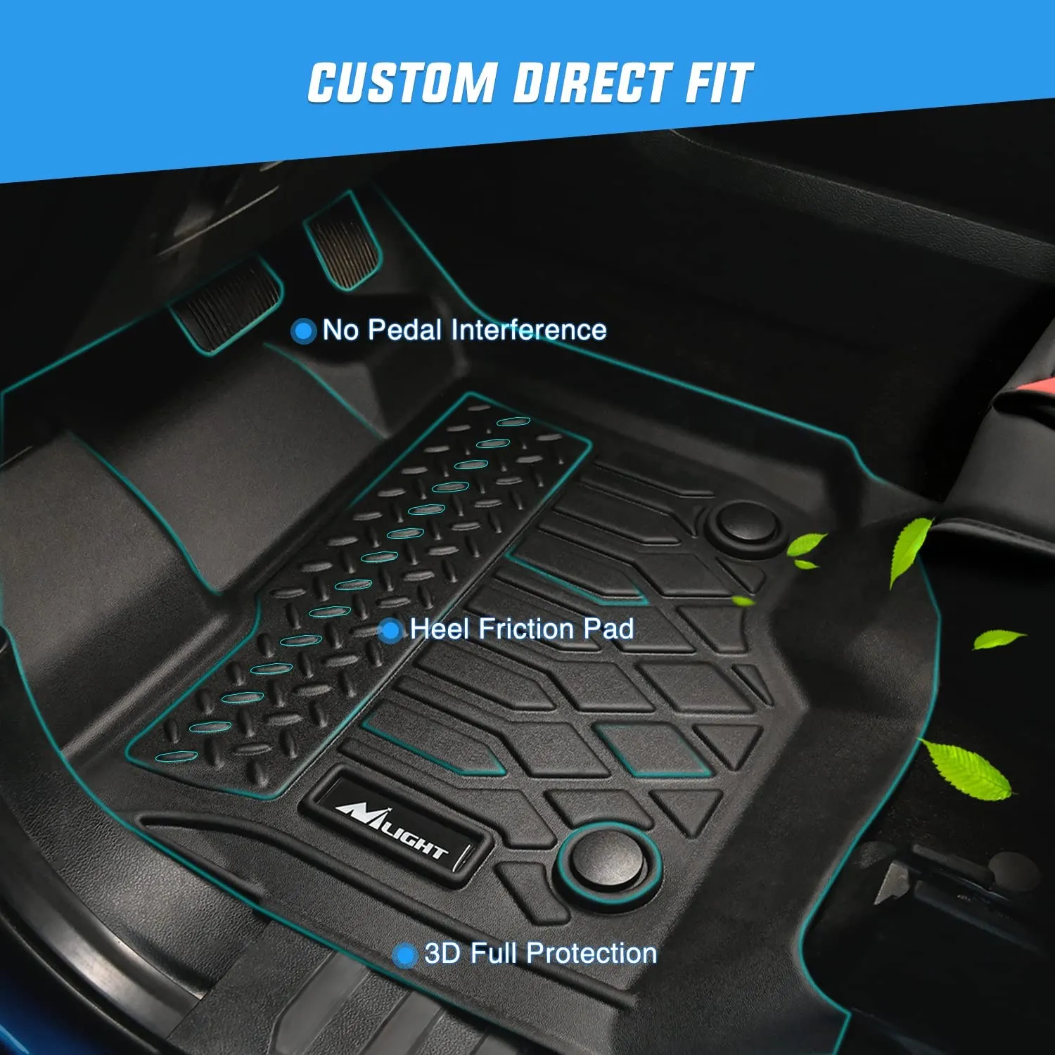 2022-2025 Acura MDX TPE Floor Mats