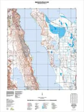 2032-IV-SE Mandurah Topographic Map by Landgate (2011)