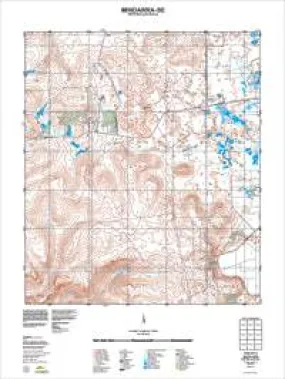 2035-I-SE Mindarra Topographic Map by Landgate (2011)