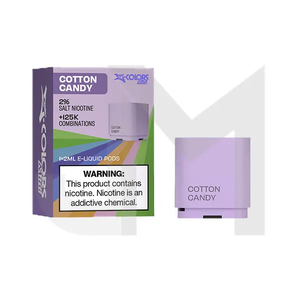 20mg ZColors by ZLabs Replacement Prefilled Pods 2ml -  900 Puffs