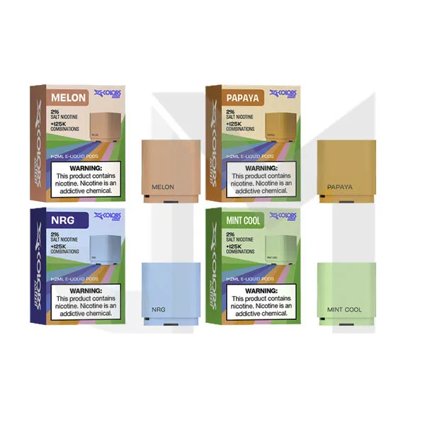 20mg ZColors by ZLabs Replacement Prefilled Pods 2ml -  900 Puffs