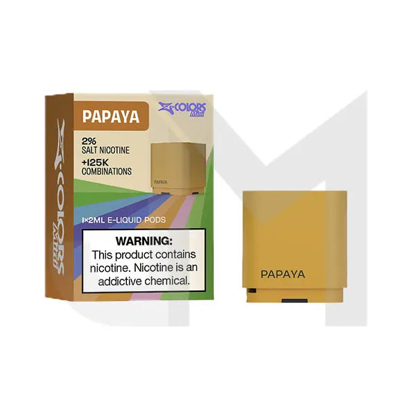 20mg ZColors by ZLabs Replacement Prefilled Pods 2ml -  900 Puffs