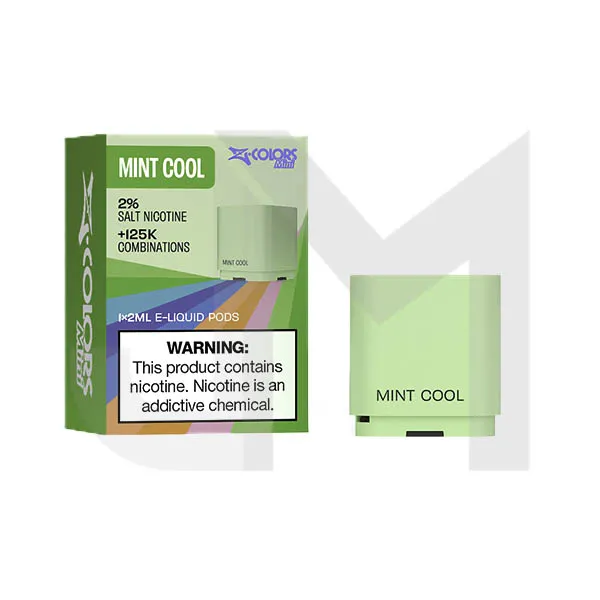 20mg ZColors by ZLabs Replacement Prefilled Pods 2ml -  900 Puffs