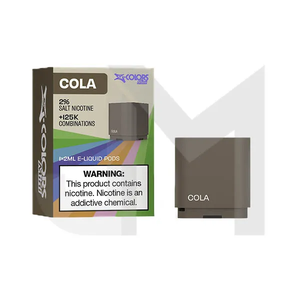 20mg ZColors by ZLabs Replacement Prefilled Pods 2ml -  900 Puffs