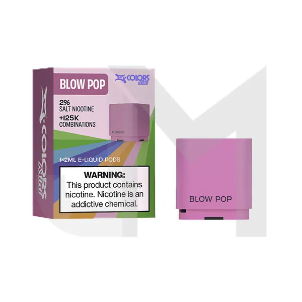 20mg ZColors by ZLabs Replacement Prefilled Pods 2ml -  900 Puffs