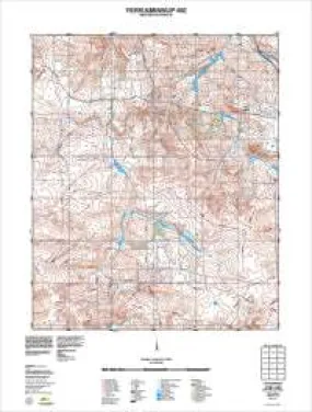 2129-I-NE Yerraminnup Topographic Map by Landgate (2011)