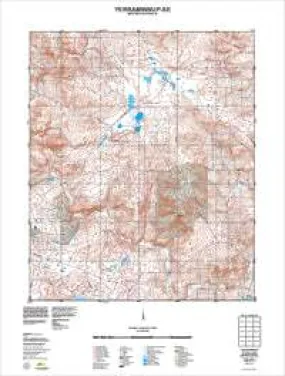 2129-I-SE Yerraminnup Topographic Map by Landgate (2011)