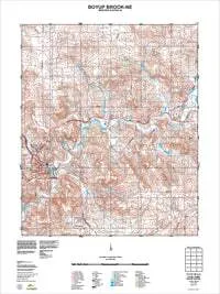 2130-II-NE Boyup Brook Topographic Map by Landgate (2011)