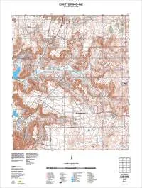 2135-III-NE Chittering Topographic Map by Landgate (2011)