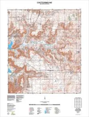 2135-III-NE Chittering Topographic Map by Landgate (2011)