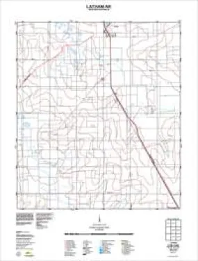 2138-II-NE Latham Topographic Map by Landgate (2011)