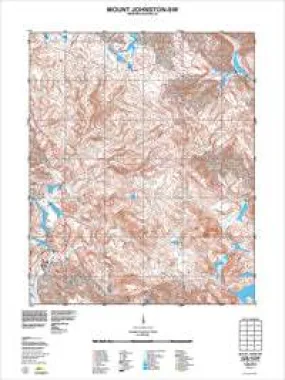 2228-IV-SW Mount Johnston Topographic Map by Landgate (2011)