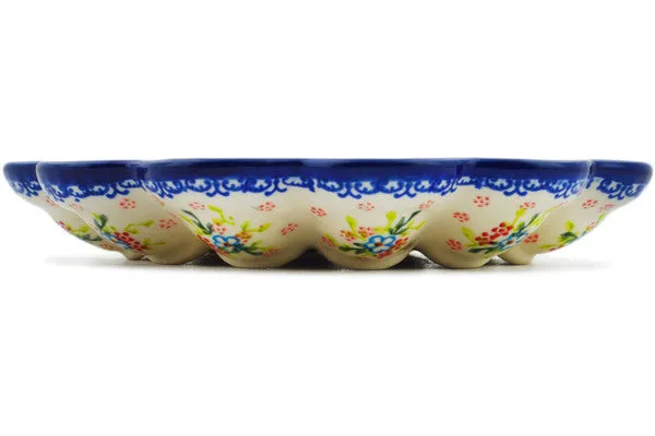 9" Egg Plate - Aster