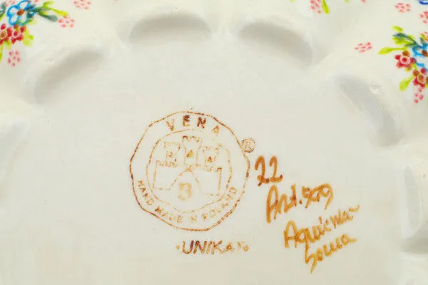 9" Egg Plate - Aster