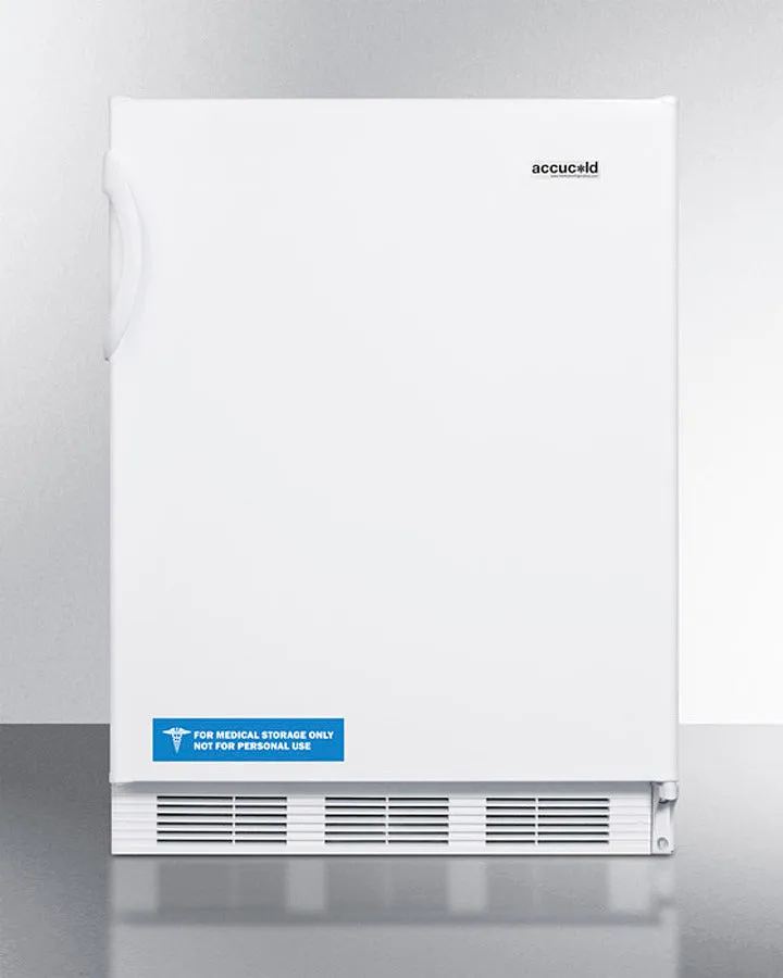 Accucold 24" Wide Built-In Refrigerator-Freezer ADA Compliant - AL650WBI