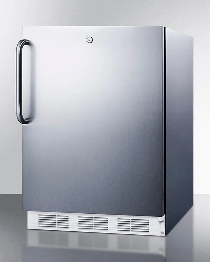 Accucold 24" Wide Built-In Refrigerator-Freezer - CT66LWCSS