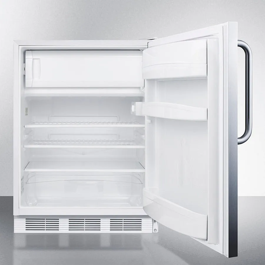 Accucold 24" Wide Built-In Refrigerator-Freezer - CT66LWCSS