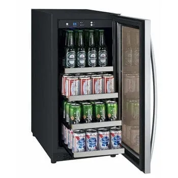 Allavino FlexCount II Tru-Vino 15" Wide Stainless Steel Right Hinge Beverage Fridge VSBC15-SR20