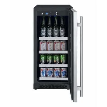 Allavino FlexCount II Tru-Vino 15" Wide Stainless Steel Right Hinge Beverage Fridge VSBC15-SR20