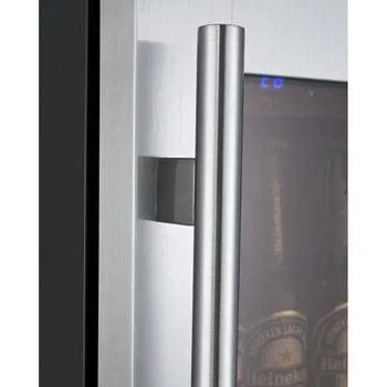 Allavino FlexCount II Tru-Vino 15" Wide Stainless Steel Right Hinge Beverage Fridge VSBC15-SR20