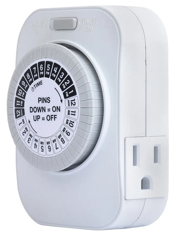 AmerTac TM1609DHB Daily Timer, 15 A :CD: QUANTITY: 1
