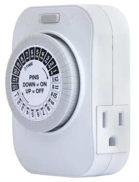AmerTac TM1609DHB Daily Timer, 15 A :CD: QUANTITY: 1