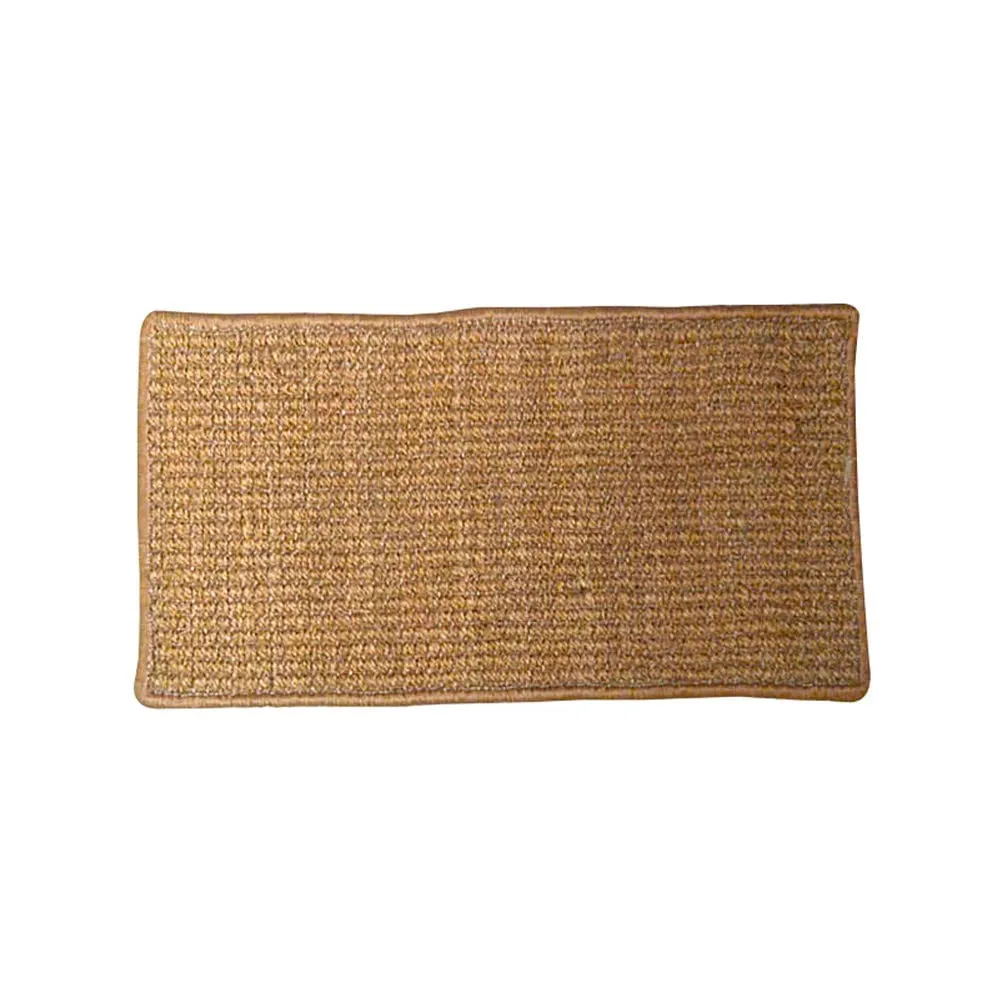 Anti Slippery Coir Doormat (Pale Brown, 35x60cm)