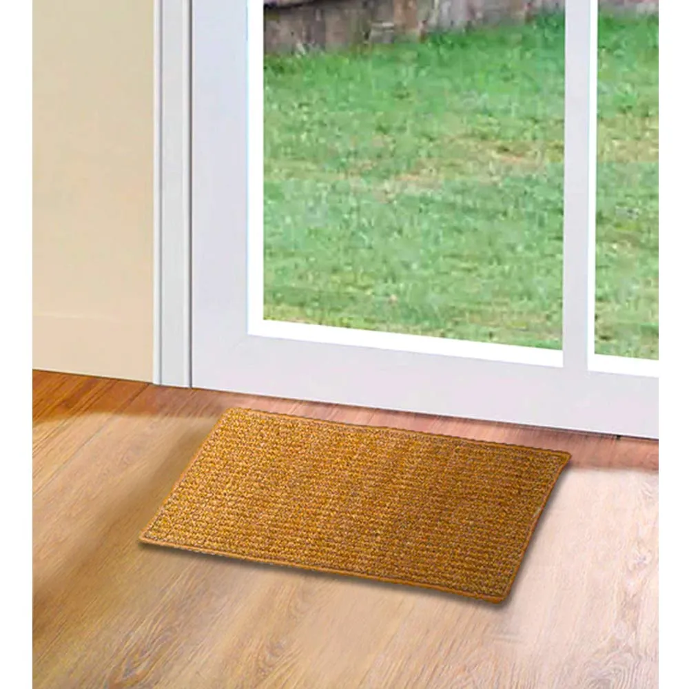 Anti Slippery Coir Doormat (Pale Brown, 35x60cm)