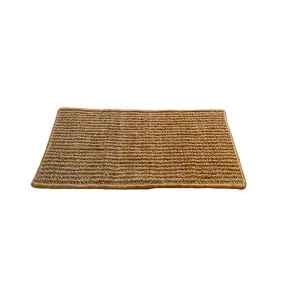 Anti Slippery Coir Doormat (Pale Brown, 35x60cm)