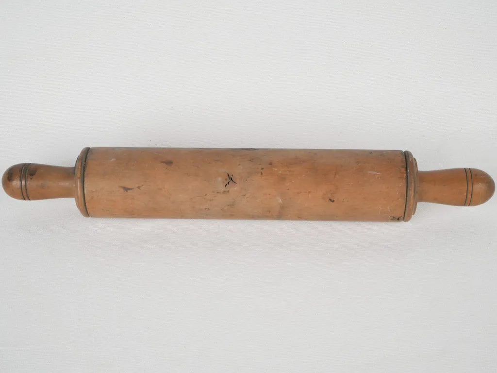 Antique French wooden Rolling pin