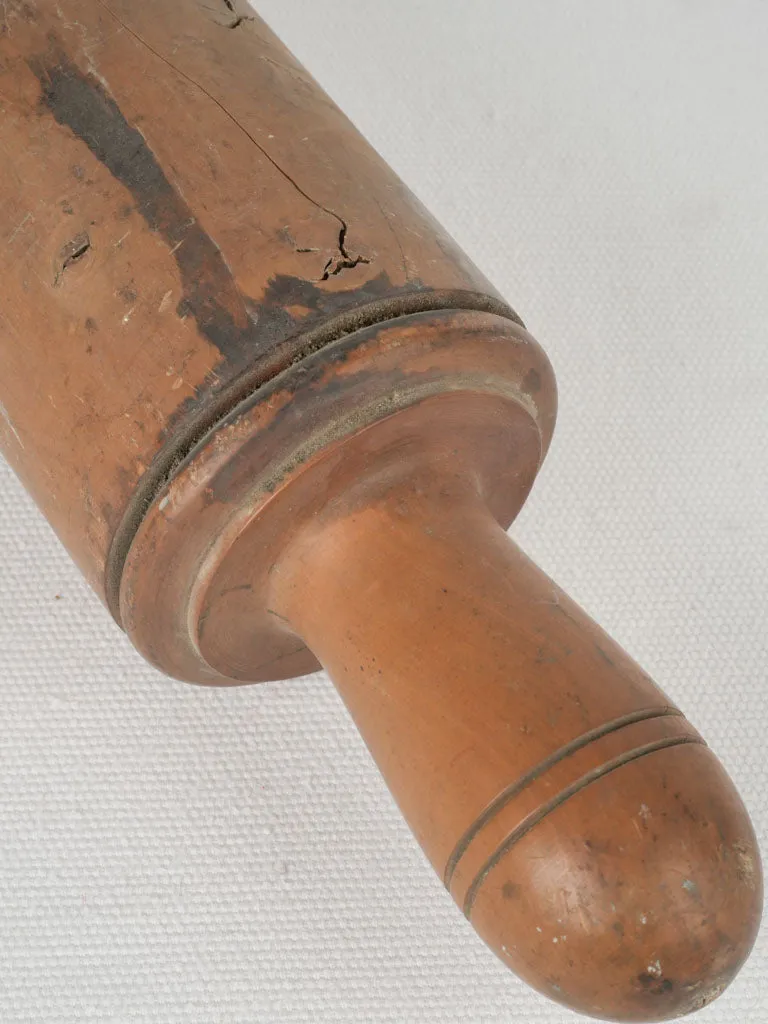 Antique French wooden Rolling pin
