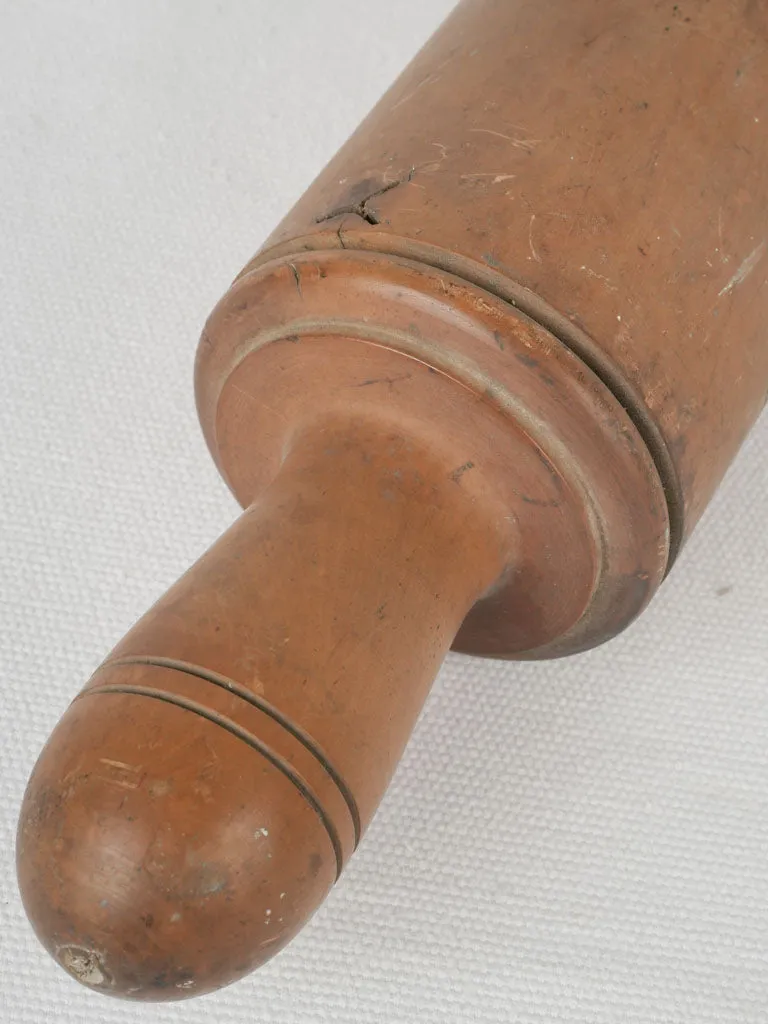 Antique French wooden Rolling pin