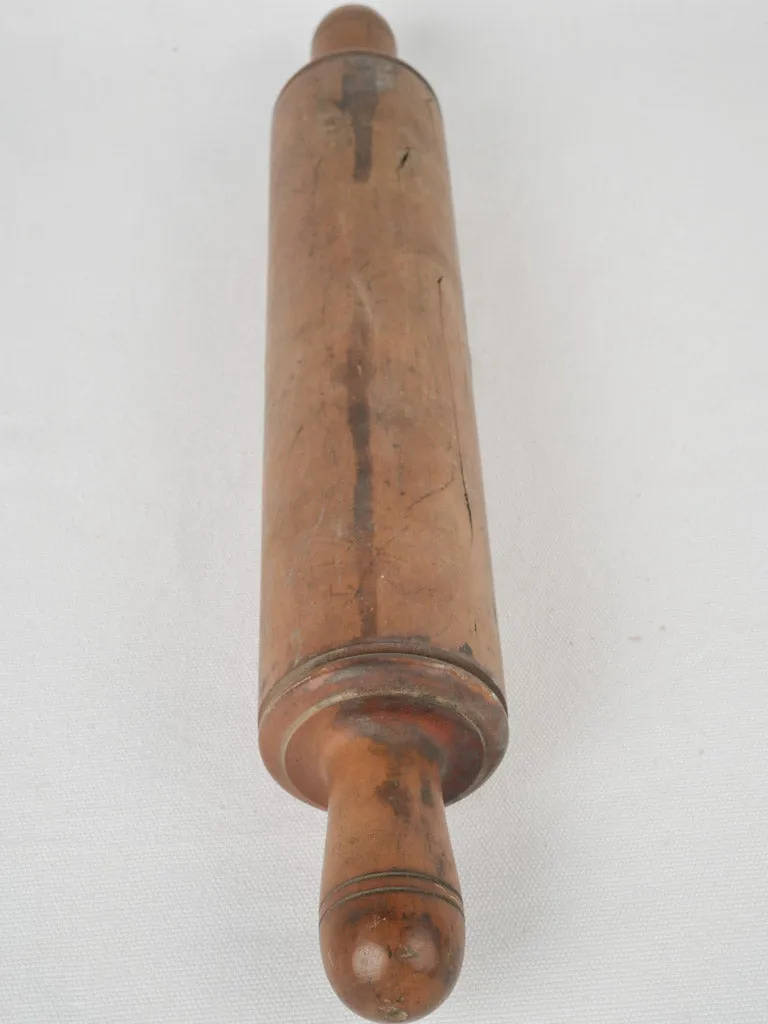 Antique French wooden Rolling pin