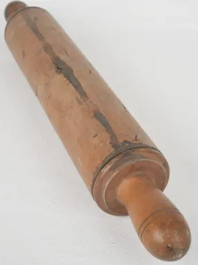 Antique French wooden Rolling pin