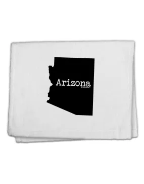 Arizona - United States Shape 11&#x22;x18&#x22; Dish Fingertip Towel