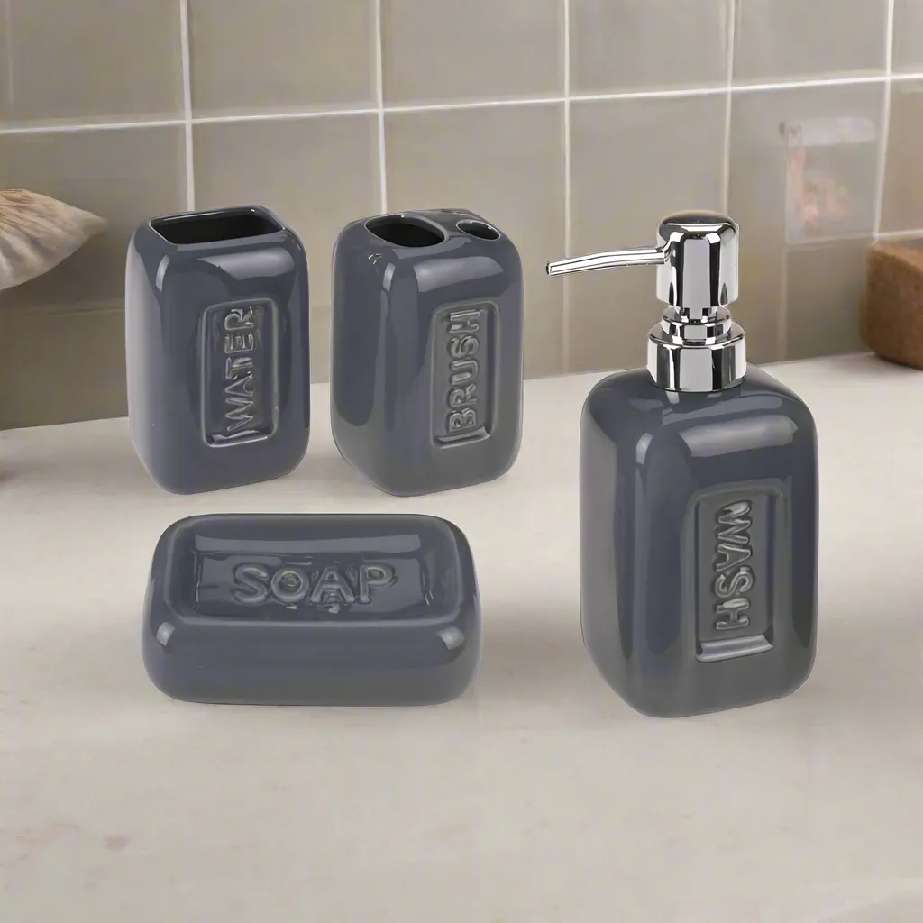 Bathroom Set (4 Piece Set)