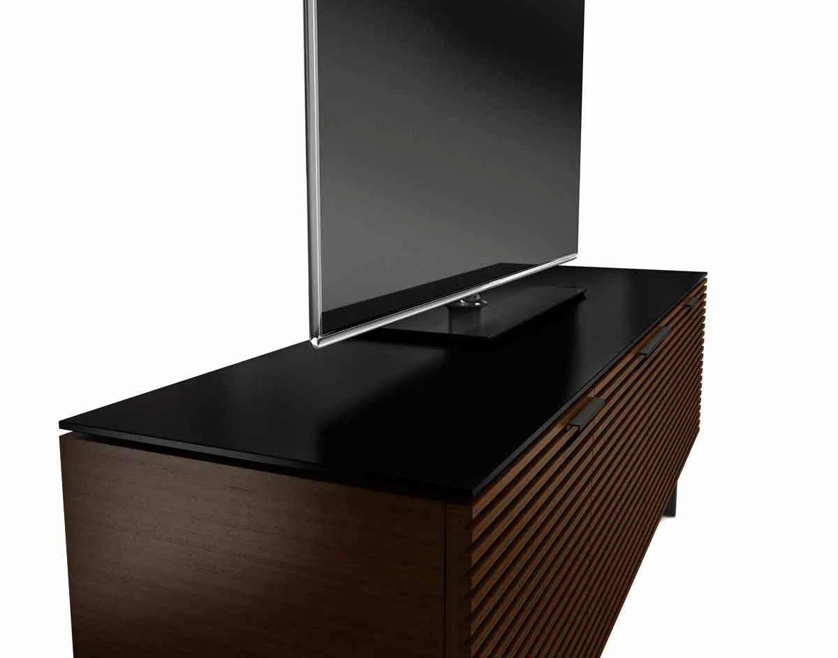 BDI Corridor 8179 Quad Media Consoles for TVs up to 85" (Chocolate Stained Walnut)
