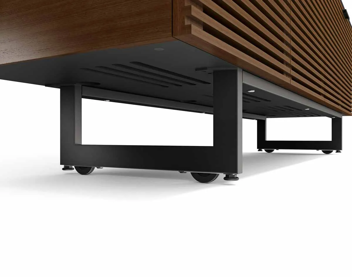BDI Corridor 8179 Quad Media Consoles for TVs up to 85" (Chocolate Stained Walnut)