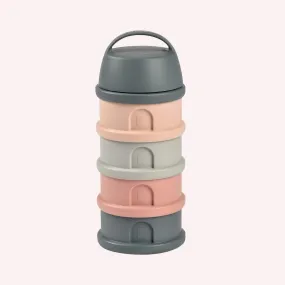 Beaba - Formula & Snack Container - Mineral Grey/Pink