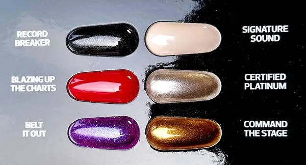 Blazing Up The Charts * Harmony Gelish