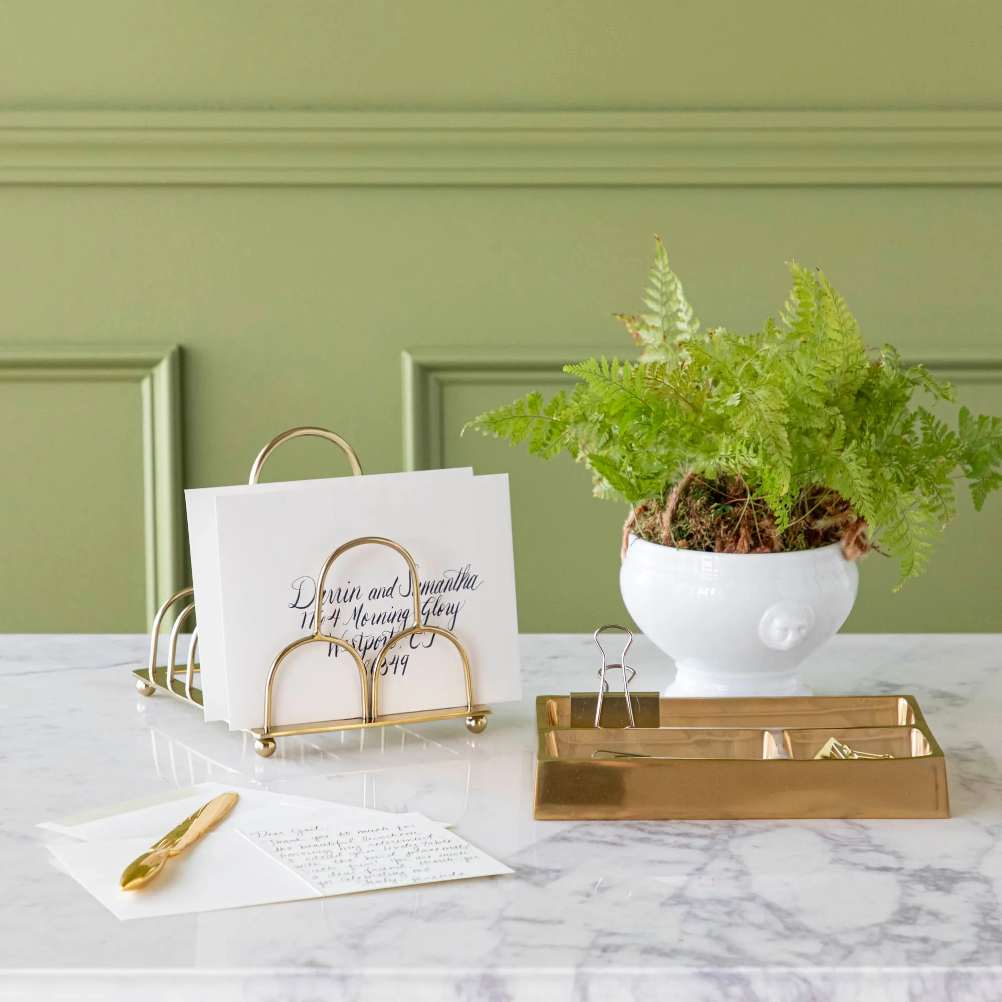 Brass Catchall Tray
