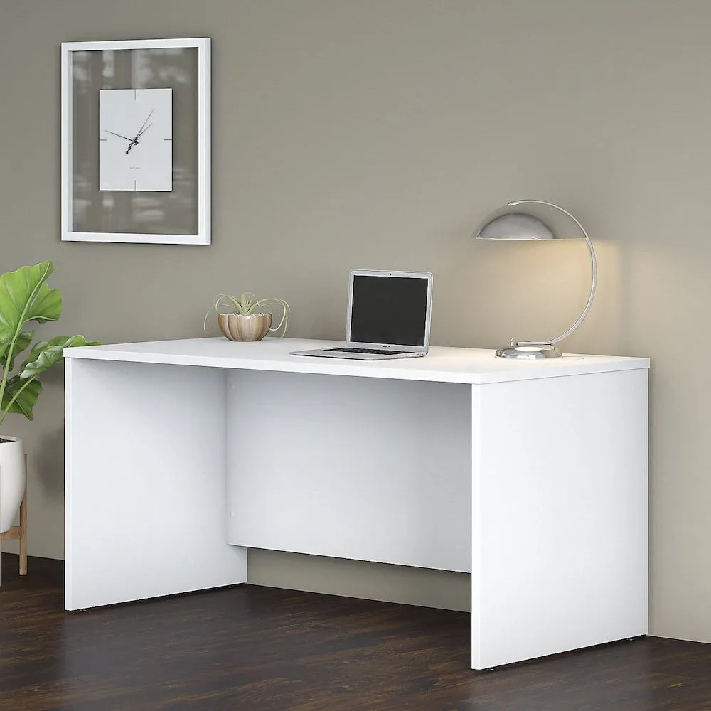 Bush Business Furniture 60W x 30D Desk Shell SCD260WH, White